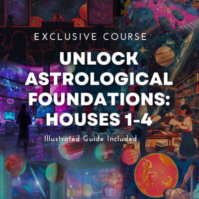 Unlock Astrological Foundations: Houses 1-4: Exclusive Course + Illustrated Guide