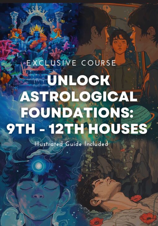 Unlock Astrological Foundations: Houses 9-12: Exclusive Course + Illustrated Guide